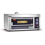 Stainless Steel Single Deck Gas Pizza Oven