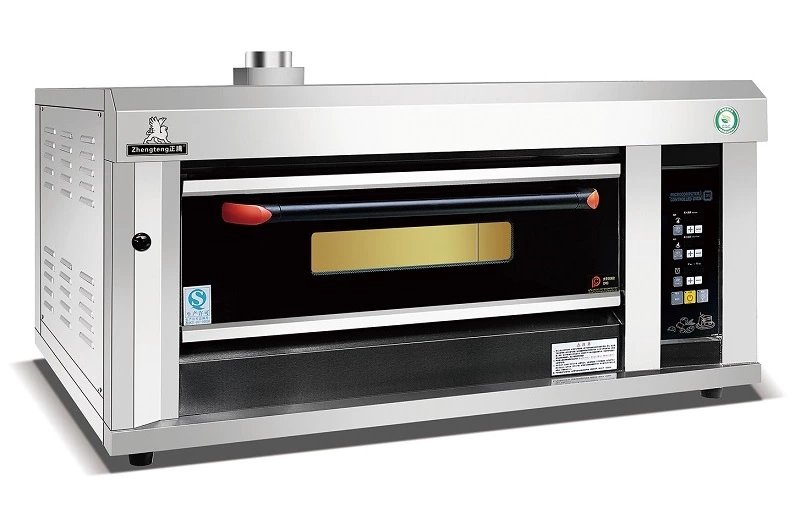 Stainless Steel Single Deck Gas Pizza Oven