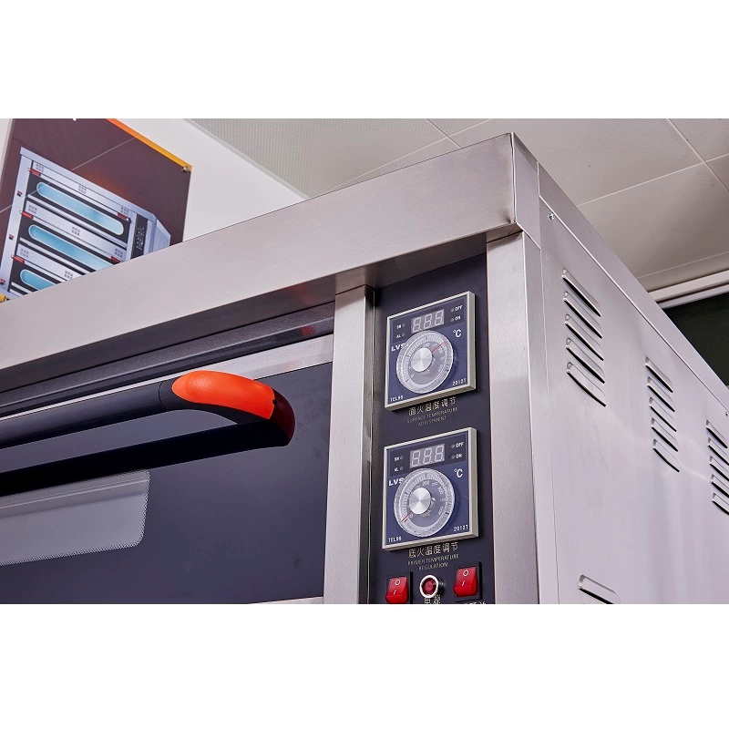 Commercial Kitchen Equipment 2 Deck Electric Pizza Oven