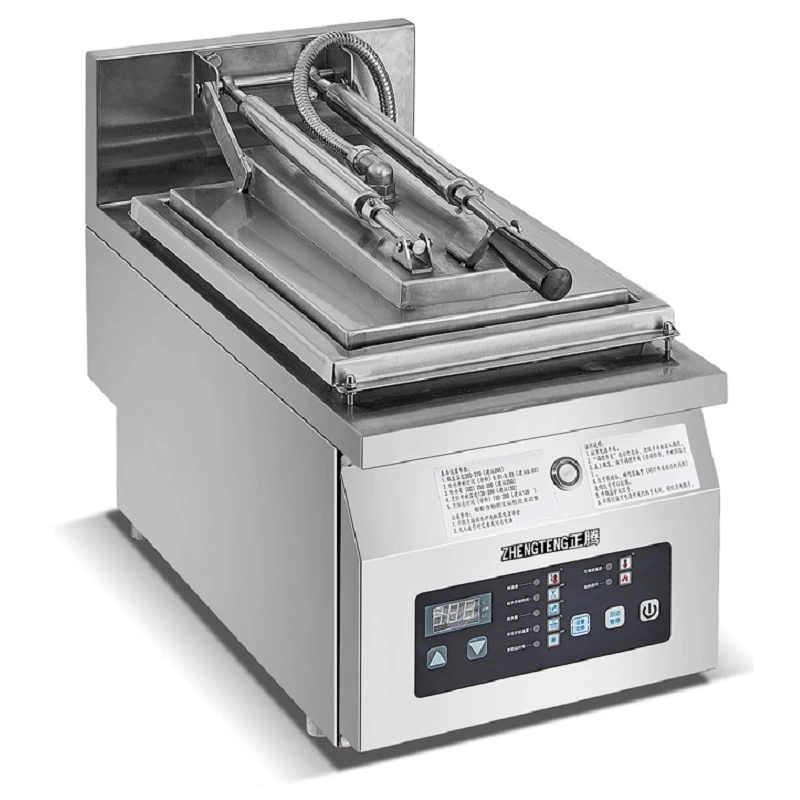 Stainless Steel Digital Deep Fryer For Frying Dumplings And Buns