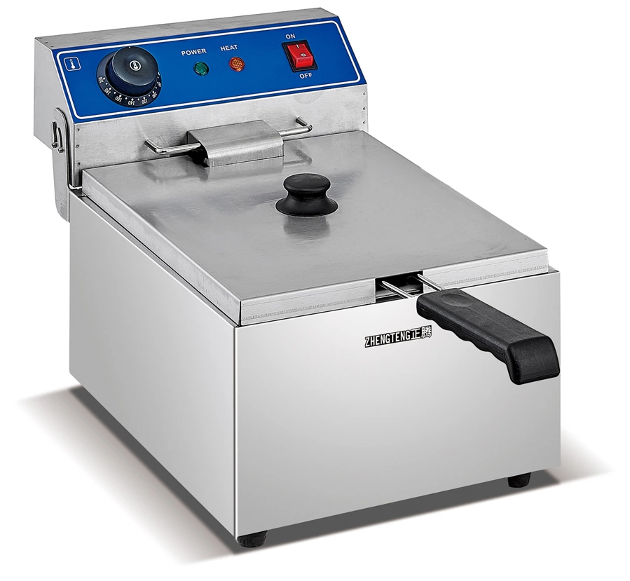 Deep Fat Fryer For Fish And Chips With Basket