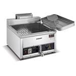 Stainless Steel Countertop Electric Deep Fryer With Basket