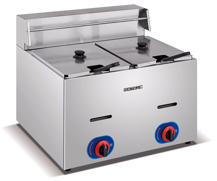 Commercial Propane Gas Deep Fat Fryer