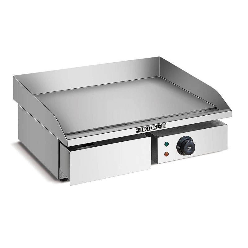 Commercial Electric Cast Iron Flat Top Non Stick Griddle