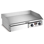 Stainless Steel Electric Table Top Double Burner Pancake Griddle