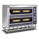 Commercial Kitchen Equipment 2 Deck Electric Pizza Oven