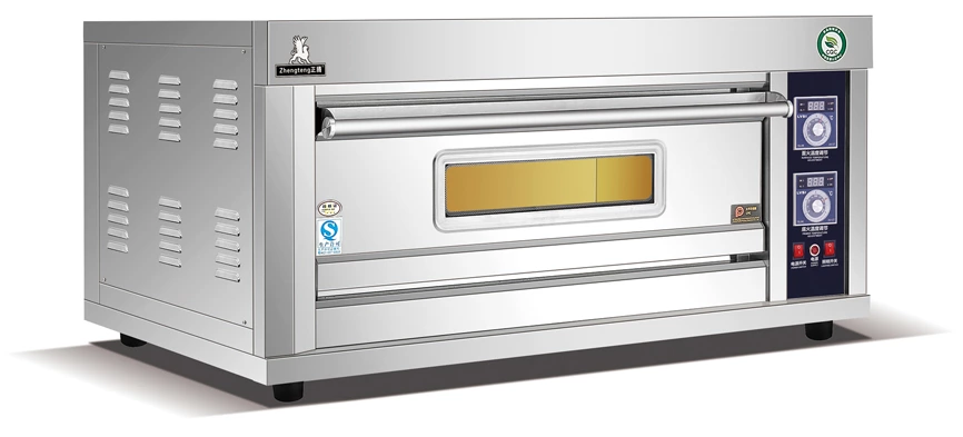 Stainless Steel Single Deck Electric Pizza Oven