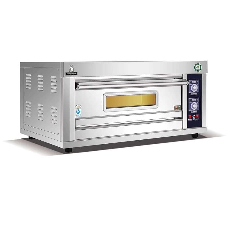 Stainless Steel Single Deck Electric Pizza Oven