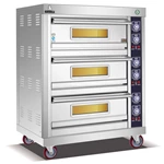 Commercial 3 Deck Electric Oven For Baking Cakes