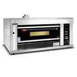 Stainless Steel Single Deck Gas Pizza Oven