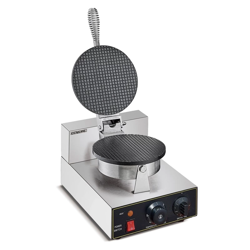 Commercial Electric Waffle Ice Cream Cone Maker Machine