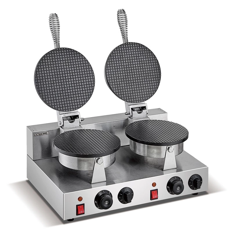 Commercial Electric Waffle Ice Cream Cone Maker Machine
