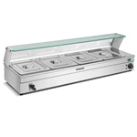 Electric Bain Marie Buffet Server Food Warmer With Tray