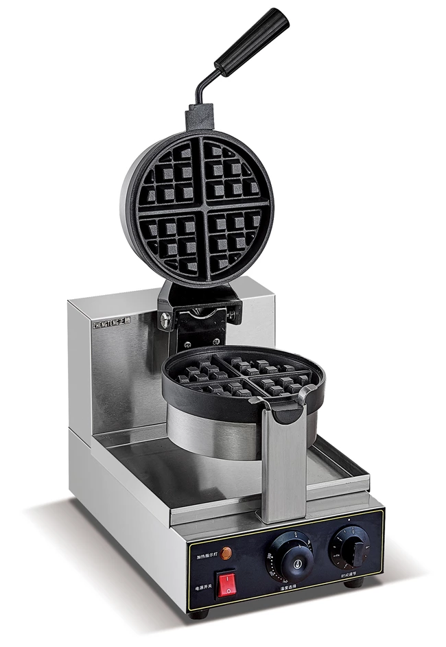Commercial Flip Rotating Waffle And Sandwich Maker